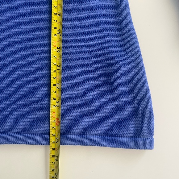 Soft Surroundings Cable Knit  3/4 Sleeve Sweater - Picture 10 of 11